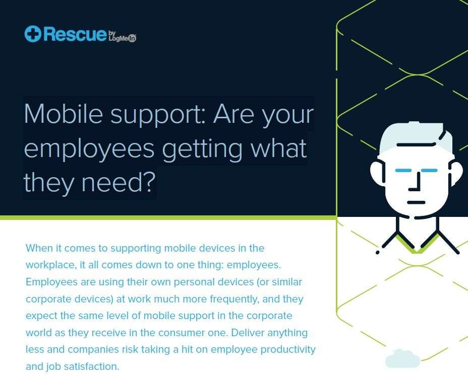Mobile Support Infographic Cover - Mobile support: Are your employees getting what they need?