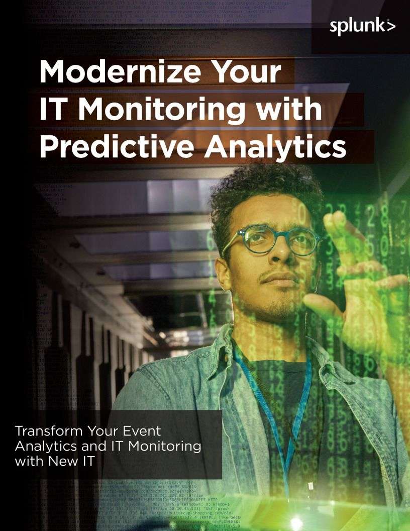 Screenshot 2020 10 16 Splunk Success Framework modernize your legacy it with predictive analytics pdf - Modernize Your IT Monitoring with Predictive Analytics