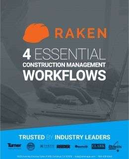 4 Essential Construction Management Workflows