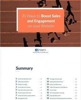 20 Ways to Boost Sales and Engagement on your Website