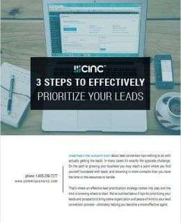3 Steps to Effectively Prioritize Your Leads