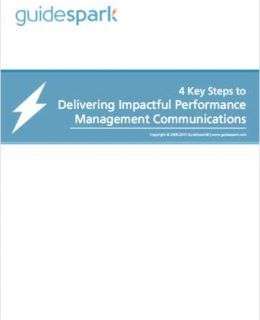 4 Key Steps to Delivering Impactful Performance Management Communications