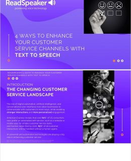 4 Ways to Enhance Your Customer Service Channels with Text to Speech