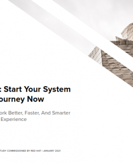 forester 260x320 - [Forrester] No Time To Wait: Start Your System Modernization Journey Now