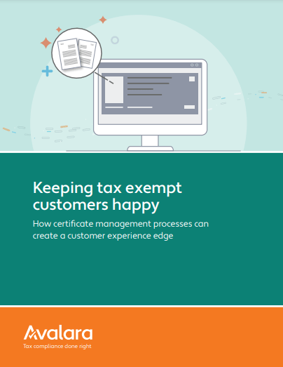 Capture 14 - Keep Tax Exempt Customers Happy