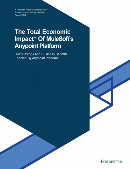 1 25 - Forrester Total Economic Impact of MuleSoft Anypoint Platform
