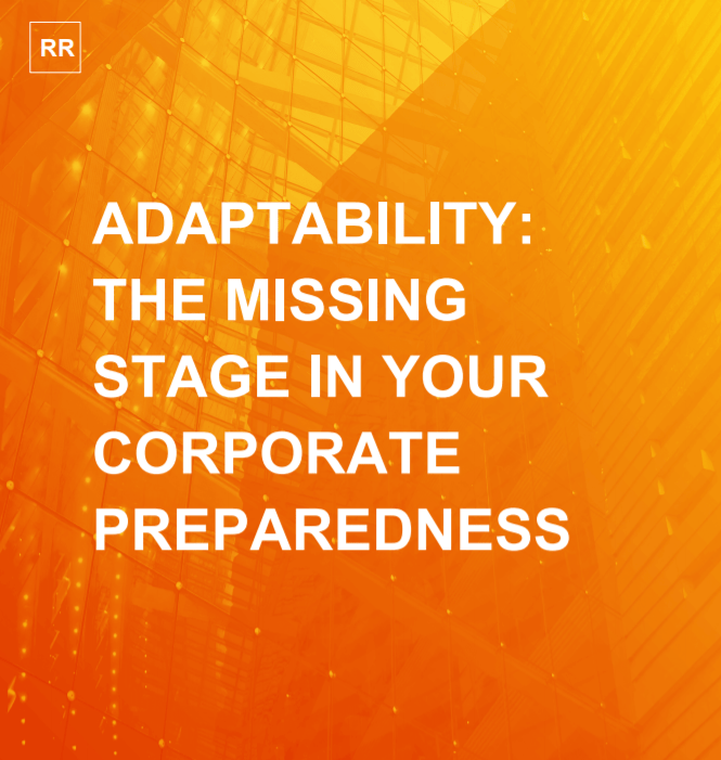 1 3 - Adaptability The Missing Stage in Your Corporate Preparedness