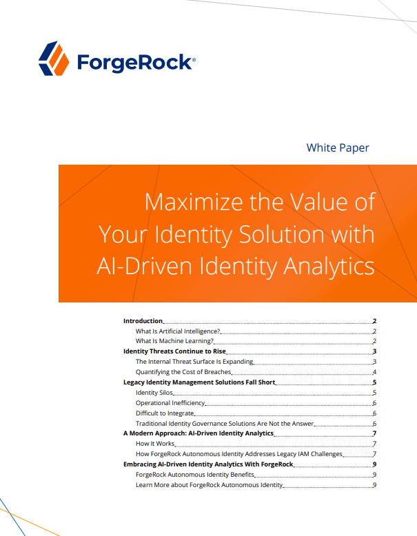 Screenshot 1 12 - Maximize the Value of Your Identity Solution with AI-Driven Identity Analytics