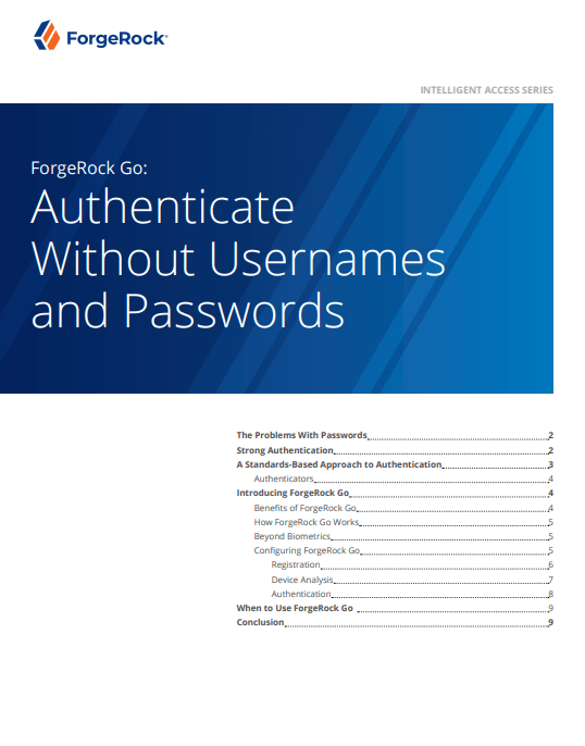 Screenshot 1 17 - ForgeRock Go: Authenticate without Usernames or Passwords