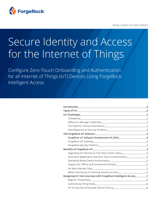 Screenshot 1 23 - Secure Identity and Access for the Internet of Things