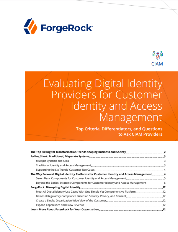 Screenshot 1 7 - Evaluating Digital Identity Providers for Customer Identity and Access Management