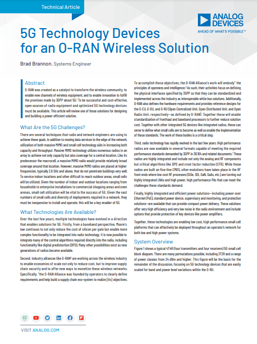 Screenshot 1 22 - 5G Technology Devices for an O-RAN Wireless Solution