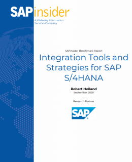Screenshot 1 33 260x320 - SAPinsider Benchmark Report: Integration Tools and Strategies for SAP S/4HANA