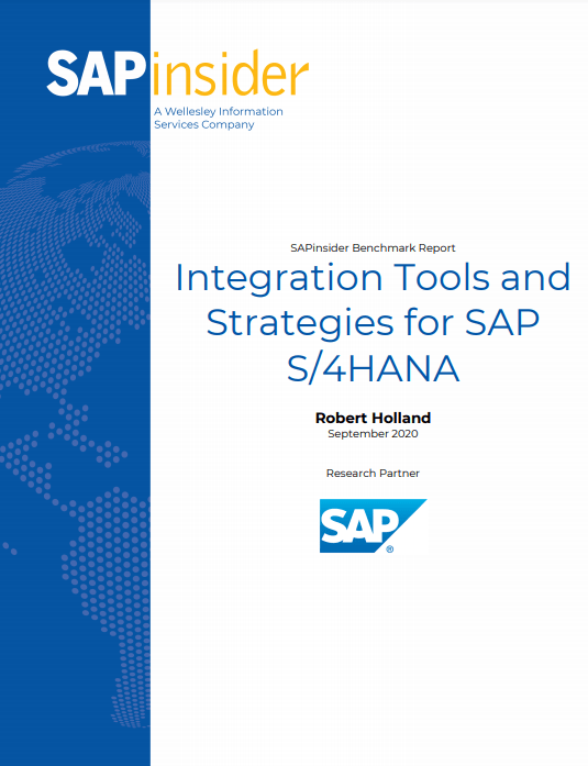 Screenshot 1 33 - SAPinsider Benchmark Report: Integration Tools and Strategies for SAP S/4HANA
