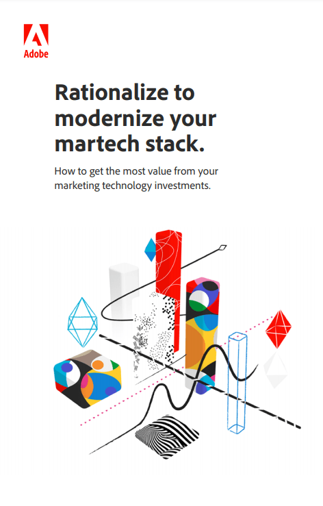 Screenshot 1 - Rationalize to modernize your martech stack