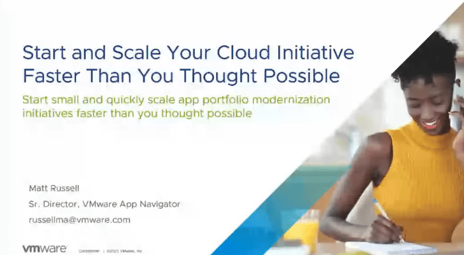 Screenshot 1 34 - Start and Scale Your Cloud Initiative Faster Than You Thought Possible