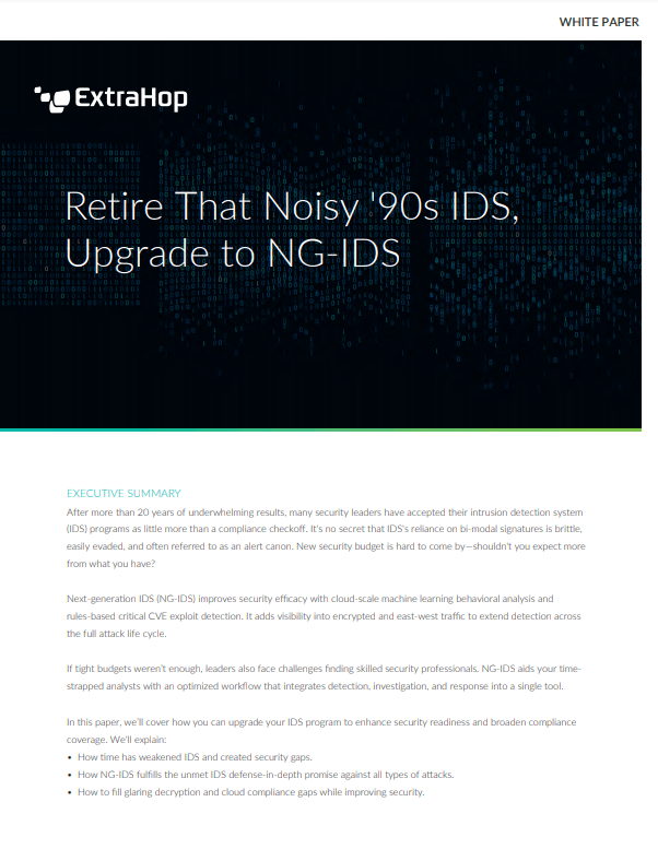 Screenshot 1 5 - Retire That Noisy '90s IDS, Upgrade to NG-IDS