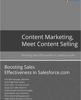 Content Marketing Meet Content Selling