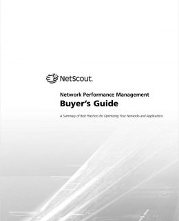 Application and Network Performance Management Buyer's Guide