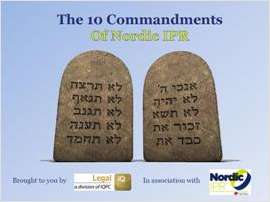 Nordic Special: The 10 Commandments of Nordic IPR
