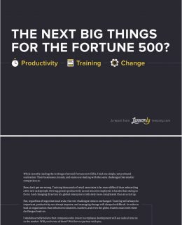 The Next Big Things for the Fortune 500?