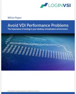 Avoiding VDI Performance Problems