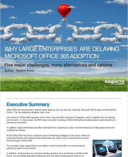Why Enterprises are Delaying Microsoft Office 365 Adoption