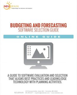 Budgeting and Forecasting Software Evaluation Guide