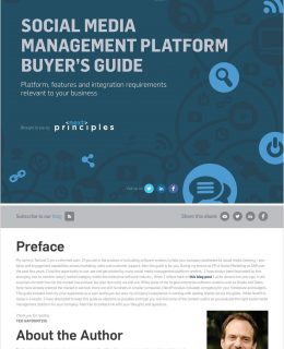 Social Media Management Platform Buyer's Guide