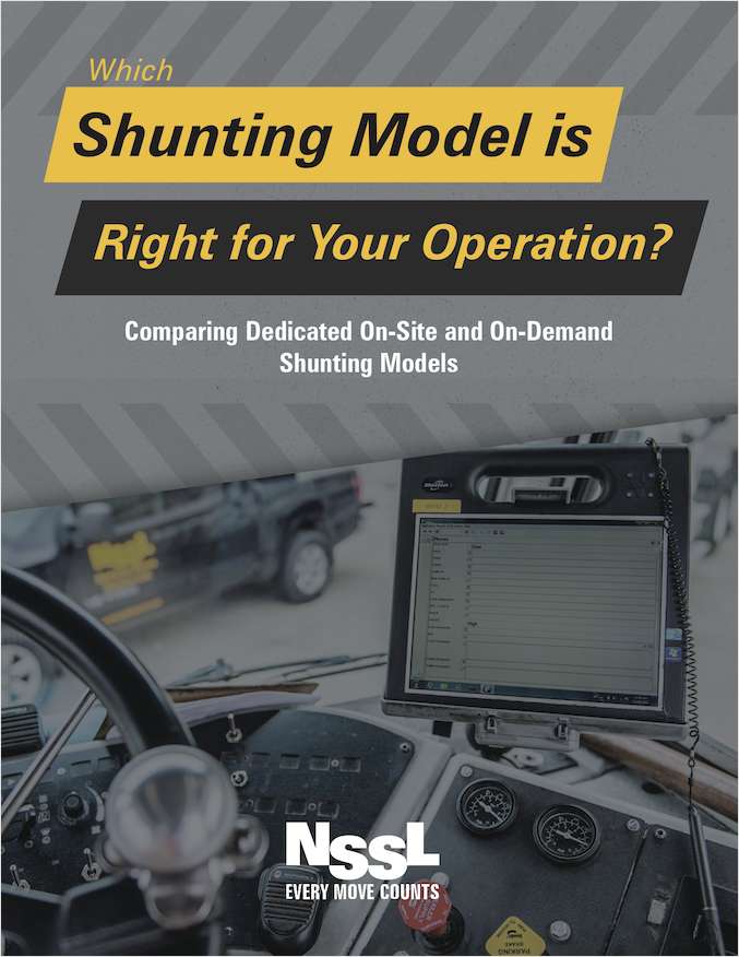 Which Spotting / Shunting Model is Right for Your Yard Operation?