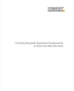 Trusting Reusable Business Components in SOA and Web Services