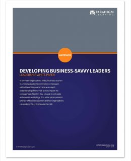 Developing Business-Savvy Leaders