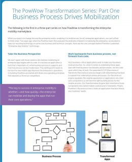 New Whitepaper: Aligning Enterprise Mobility with Business Processes