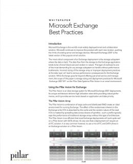 Microsoft Exchange Best Practices
