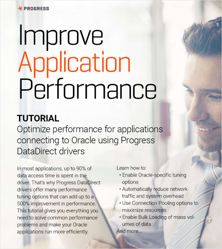 Tutorial: Turbo-Charge Application Performance to Oracle