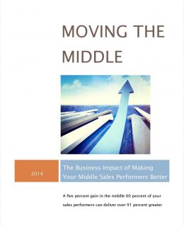 Moving the Middle: The Business Impact of Making Your Middle Sales Performers Better