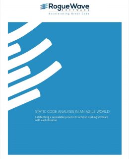 Static code analysis in an Agile world