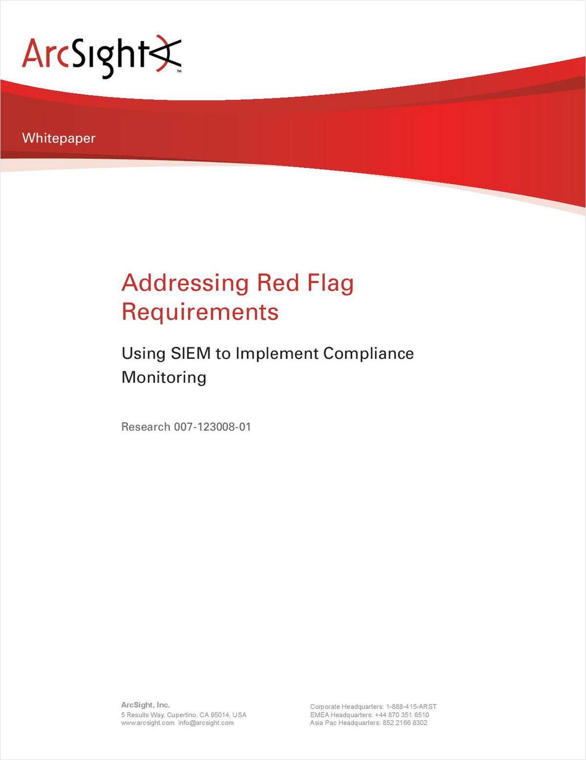 Addressing Red Flag Requirements
