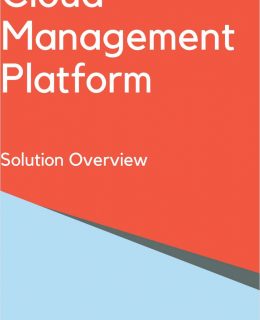 Cloud Management Platform - Solution Overview