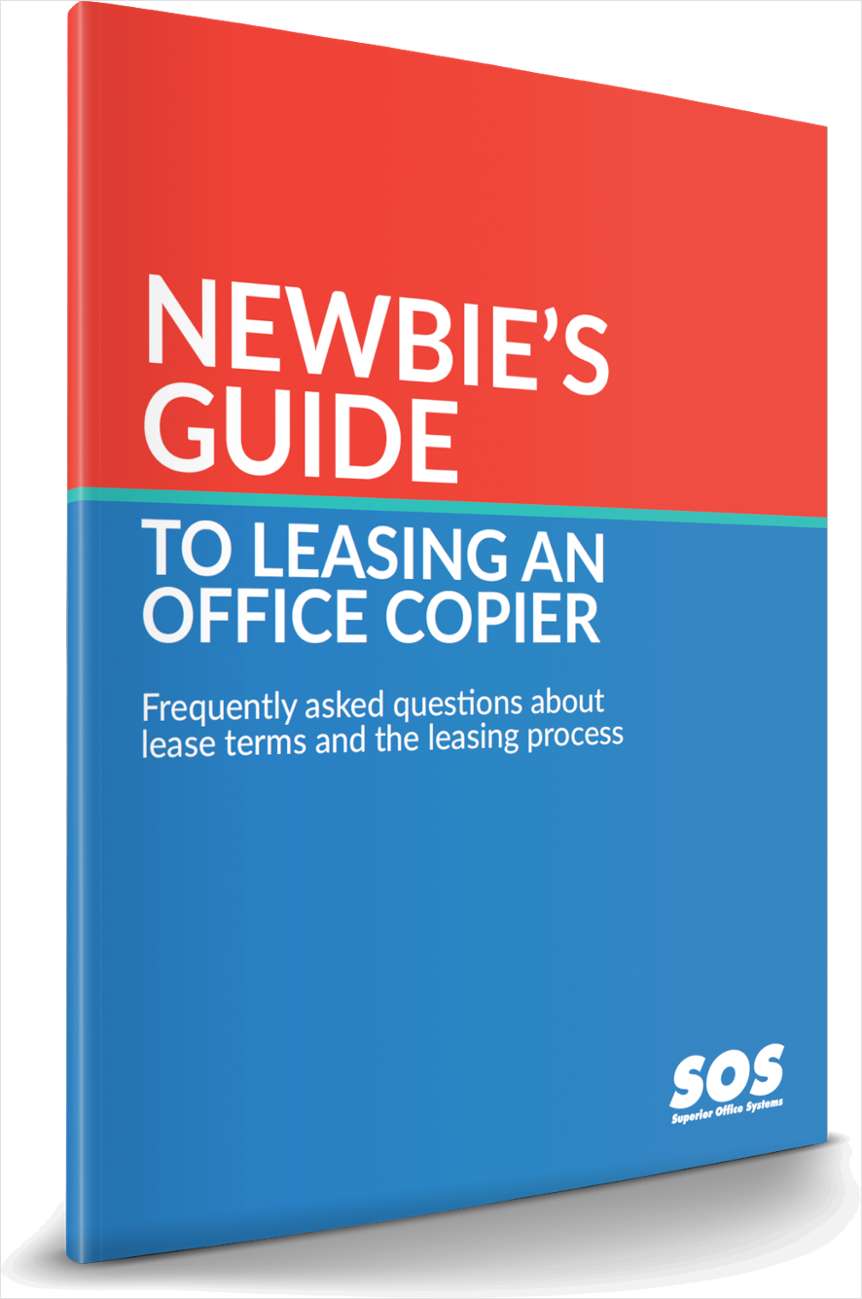 Newbie's Guide to Leasing a Copier