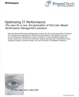 How to Optimize IT Performance with End User-Based Solutions