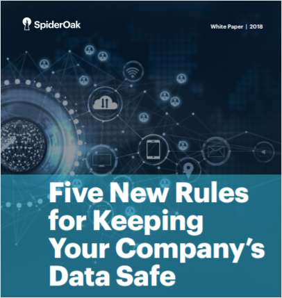 Five New Rules for Keeping Your Company's Data Safe
