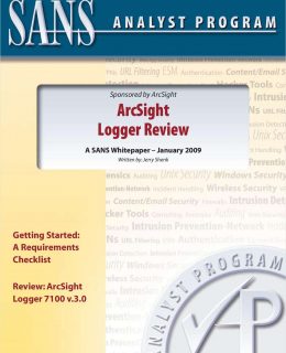 SANS Analyst Review - Log Management