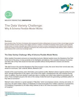 The Data Variety Challenge: Why a Schema Flexible Model Works