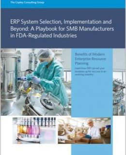 An ERP Playbook for FDA Regulated Manufacturers