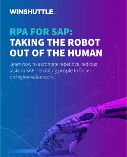 RPA For SAP: Taking the robot out of the human.