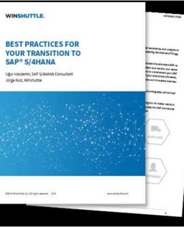 Best Practices For Your Transition To SAP® S/4HANA