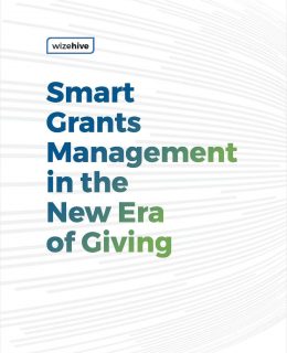 Smart Grants Management in the New Era of Giving
