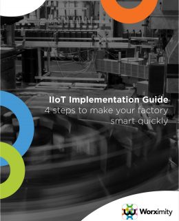 The IIoT - 4 Steps to Implementation Ebook for Food, CPG, Plastics and Packaging Manufacturers.