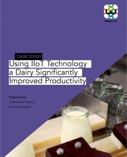 Using IIoT Technology a Dairy Significantly Improved Productivity